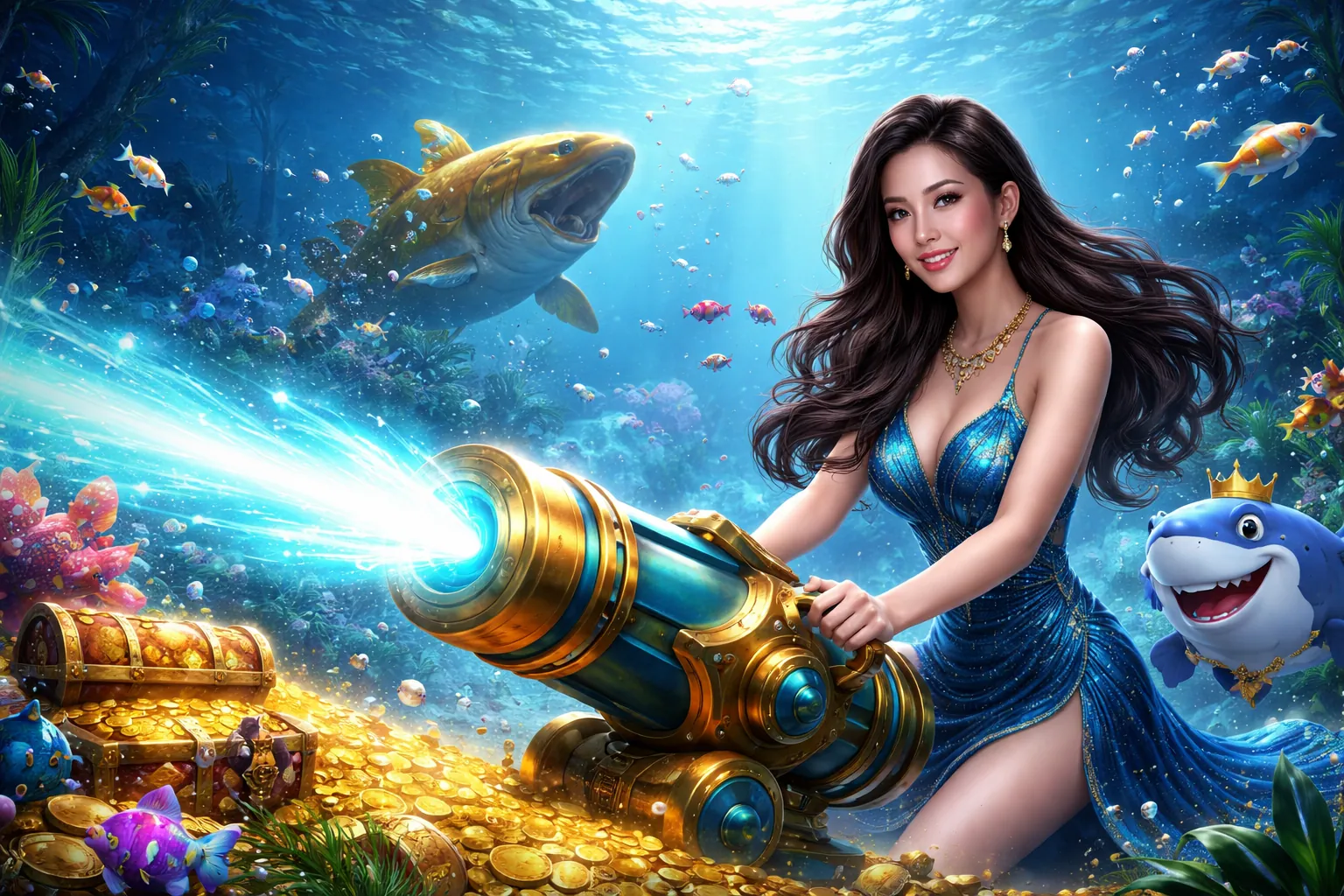 Hình ảnh chủ đạo game Bắn Cá 68wim